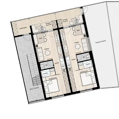 شقة Boutique Mit Garage Skiraum Und Skibus Inklusive ميلاو